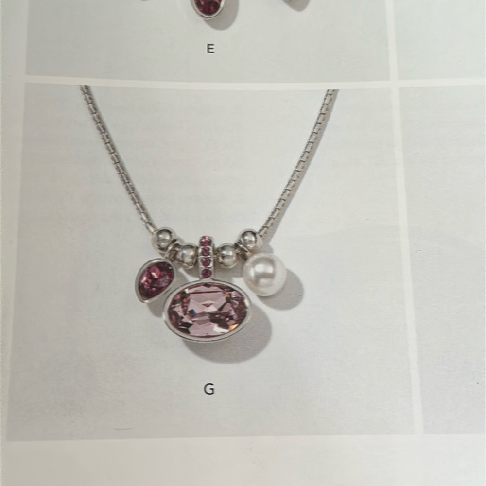 Get Together Necklace in purple